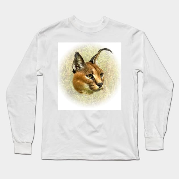 Caracal Long Sleeve T-Shirt by Guardi